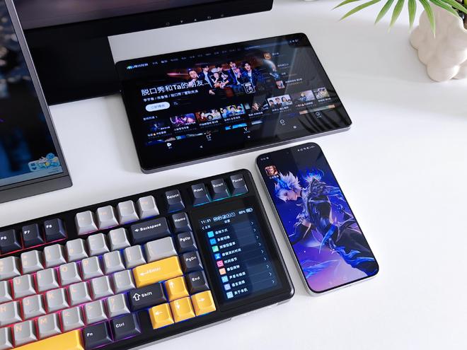 狼蛛L99带您解锁机械键盘新形态pg电子中文模拟器触控大屏加持(图6) 狼蛛L99带您解锁机械键盘新形态pg电子中文模拟器触控大屏加持(图6)