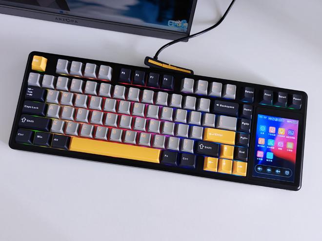 狼蛛L99带您解锁机械键盘新形态pg电子中文模拟器触控大屏加持(图7) 狼蛛L99带您解锁机械键盘新形态pg电子中文模拟器触控大屏加持(图7)