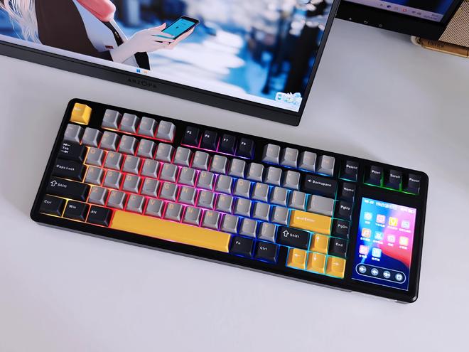 狼蛛L99带您解锁机械键盘新形态pg电子中文模拟器触控大屏加持(图8) 狼蛛L99带您解锁机械键盘新形态pg电子中文模拟器触控大屏加持(图8)